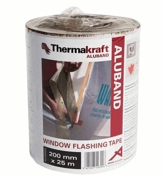 THERMAKRAFT - Aluband Window Flashing Tape 200mm x 25m