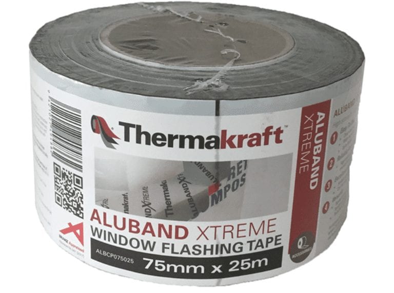 THERMAKRAFT - Aluband Xtreme Window Flashing Tape 75mm x 25m